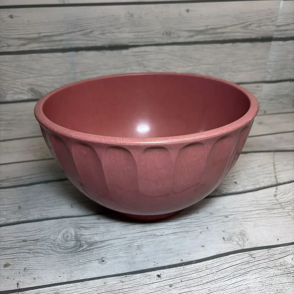 Vintage Boonton Ware NJ Pink MCM Melmac Bowl 511c-4qt RARE